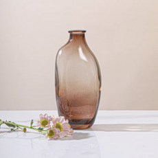 恩熙魔法 復古玻璃花瓶 A款, 琥珀色