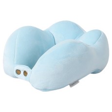 XTER U型旅行用午睡辦公室頸椎頸枕, 藍色