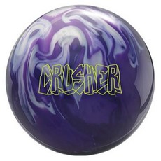 EBONITE Crusher 混合 Bowling 球, Violet + Purple + Silver, 1個