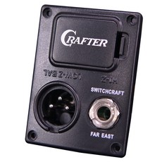 크래프터 콤보 교체용 배터리 케이스, 검정, 1개, XLR