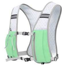 超輕量多合一跑步背心, 綠色, 1個