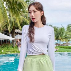 HERRINGBONE apparel 女款塑身防磨衣上衣 RI390