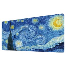 CASHCOO 미끄럼 방지 유화 데스크 장패드, type 03, 1개