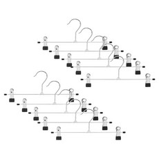 데보코 논슬립 회전형 바지걸이, 블랙, 10개