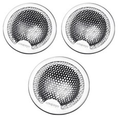 Kupago 304不鏽鋼異物浴缸過濾網 3入, 銀色