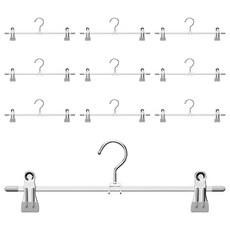 데보코 논슬립 회전형 바지걸이, 그레이, 10개