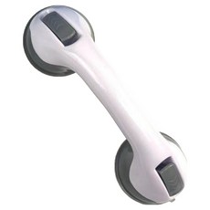 Komosco 簡易吸盤式浴室安全扶手, 灰色, 1個