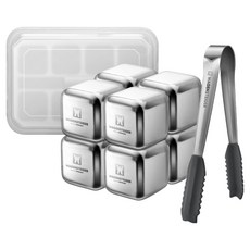 WAGENSTEIGER 居家調酒 304不鏽鋼不融化冰塊 8入, 1個