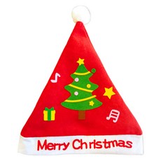 STUPID 聖誕樹聖誕帽製作套組 28 x 34 cm, 混合顏色, 6套