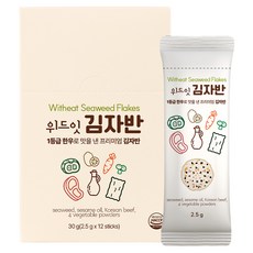 위드잇 김자반 12p, 30g, 1개, 김맛