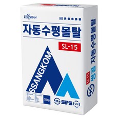 쌍곰 자동 수평 몰탈 25kg SL-15, 1개