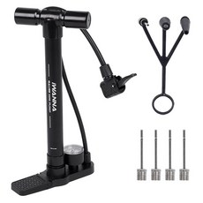 아이워너 게이지 미니 에어 펌프 GP-300M, 블랙, 1개