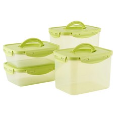 EASY&FREE All Right Keep 保鮮泡菜桶 1.4L 2入 + 3.2L + 4.3L 套組, 1套