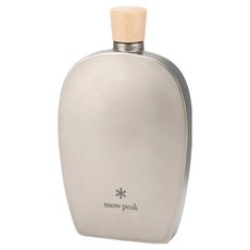 snow peak 雪諾必克 鈦金屬酒壺-250ml TW-115, 混色, 1個