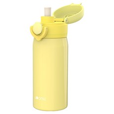 주니 원터치 듀얼 텀블러, 레몬, 1개, 350ml