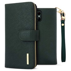 Ringko 天然皮革手帳錢包手機殼