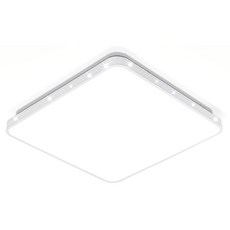WONHA 沙烏地房間燈 吸頂燈 可調光 LED 50W 照明 + 遙控器套組, 無頻閃 白色 + 晝光色(照明)