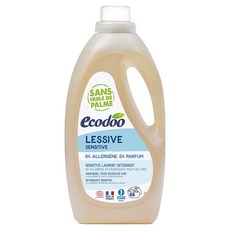 ecodoo 洗衣精 敏感 無香, 1個, 2L