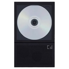 KM5 player 블루투스 CDP 시디플레이어, 블랙, CP2