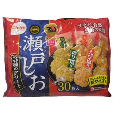 Befco 栗山 30枚瀨戶夕揚綜合米果 156g 1包, 1個