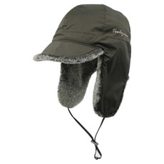 VoulezVous 魯道夫護耳登山防寒飛行帽, 卡其色