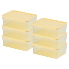 Nanu Dam 更柔軟Q彈保鮮盒 2L, 1個, 6入