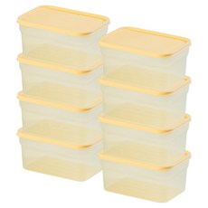 Nanu Dam 更柔軟Q彈保鮮盒 900ml, 1個, 8入