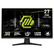 msi 微星 Rapid IPS FHD電競螢幕 200Hz /Adaptive-Sync/0.5ms/HDR Ready, 27吋, MAG 274F