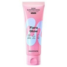 마몽드 플로라글로우로즈 슬리핑마스크, 1개, 80ml