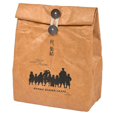 MUSE 木棉花 水洗牛皮紙收納袋 鬼滅之刃 A款 綜, 牛皮紙袋, 1個
