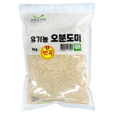 초록숟가락 유기농 오분도미, 2kg, 1개