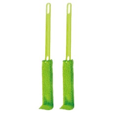 marna 日本免洗劑L型底部清潔刷, 綠色, 2個