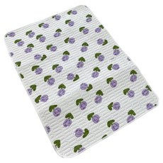 밤이 편안한 생리 시니어 환자용 방수 패드, 튤립퍼플