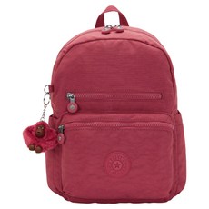kipling JUDY M 雙前袋後背包 KPKI91642GI10OS, 復古紅