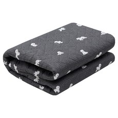 HanilMedical 프리미엄 카본열선 워셔블 탄소전기요, 푸들 그레이, 소(67.5 x 180 cm)