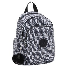 kipling DELIA MINI 拉鍊式小巧收納後背包 KPKI29221KP10OS, 藍白波紋