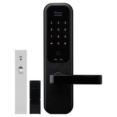 Gateman 蓋德曼 混合式主鎖把手 1秒上鎖 免鑽孔 數位電子鎖 GL-200H + 加固板 + 安裝輔料 + 遙控器組合, 顧客自行安裝