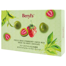 Beryl's 草莓夾心白巧克力 綠茶味, 80g, 1個