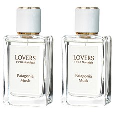 에네스티 러버스 1998 노스텔지아 오 드 퍼퓸 파타고니아 머스크, 2개, 50ml