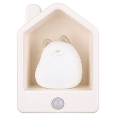 西格傢飾 窩窩居伴眠感應夜燈, 白貓