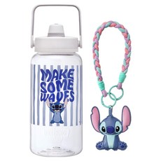 THERMOS 膳魔師 輕水瓶 TP436TSTH-CL 贈史迪奇編織掛飾, 1個, 2L, 藍色