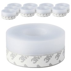 Sheetmate 冷風阻擋 3M 防風自黏膠帶, 透明, 10個