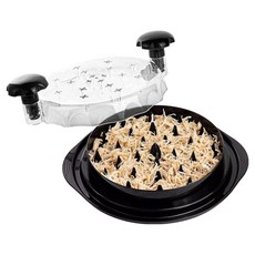 모노젠트 닭가슴살 찢기 수동 슬라이서, 블랙