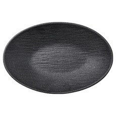 Daparang 天然石紋餐廳餐具沙拉碗 大 HJ1020, 黑色, 1個