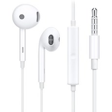 DTAudio oppo 線控耳機 3.5mm, 白色, OP-21