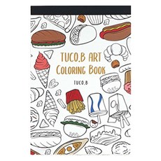 아트 컬러링북 엽서패드 ver 디저트 옐로우, 투코비, TUCO.B