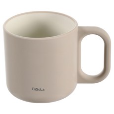 FaSoLa 朝夕漱口杯洗漱杯, 沙灰色, 1個