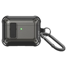 LAUT 萊德 耐衝擊硬式保護殼, 黑色, 1個, AirPods Pro 3
