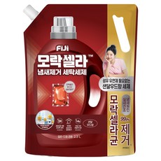 피지 모락셀라 섬유유연제 필요없는 실내건조 냄새제거 세탁세제 샌달우드향 리필, 2.3L, 1개