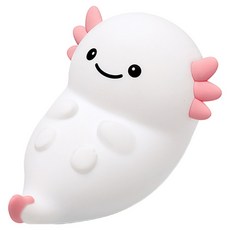 西格傢飾 萌寵6角拍拍龍小夜燈, 白色